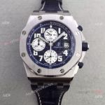 Swiss 3126 Audemars Piguet Offshore Royal Oak Blue Chronograph Watch  